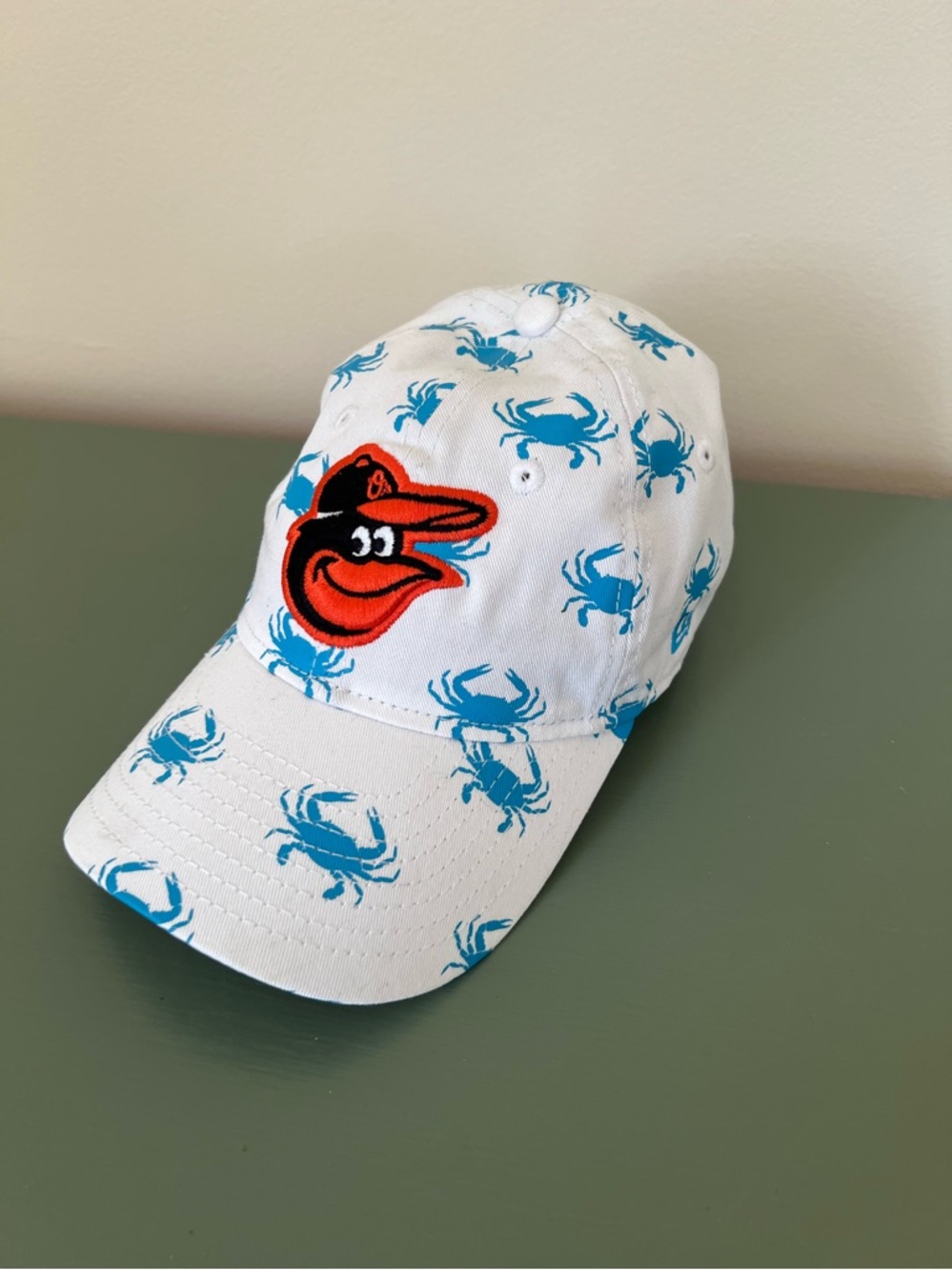 Baltimore Orioles New Era Baseball Cap Hat With Blue Crabs and Logo Youth Size